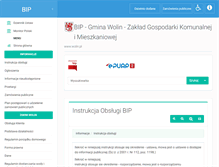 Tablet Screenshot of bip.zgkimwolin.pomorzezachodnie.pl