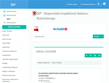 Tablet Screenshot of bip.winb.pomorzezachodnie.pl