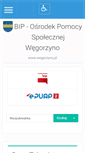 Mobile Screenshot of bip.opswegorzyno.pomorzezachodnie.pl